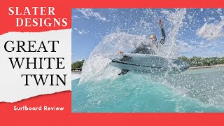 Slater Designs 'Great White Twin' Surfboard Review Ep  143