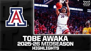 Arizonas Tobe Awaka Midseason Highlights 2025-26 Big 12 Mens Basketball