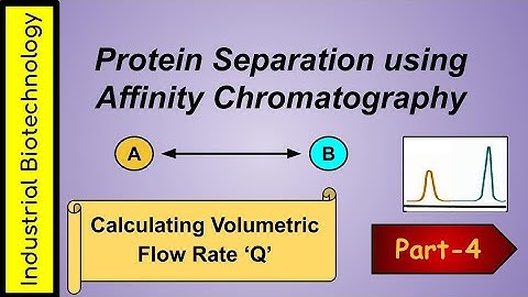 Protein separation using Affinity Chromatography calculations Part-4 | Downstream Processing