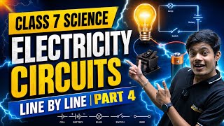 Class 7 Science Ch 3 Part 4 | Electricity Circuits and Their Components | NCERT Line by Line