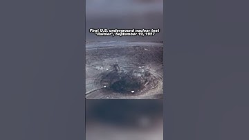 First U.S. underground nuclear test