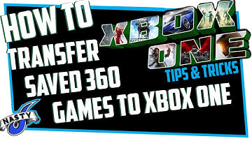 How to: Transfer Saved 360 Games to Xbox One