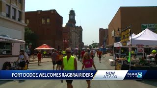 Fort Dodge welcomes RAGBRAI riders