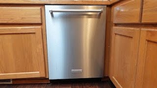 How to replace KitchenAid dishwasher control board.
