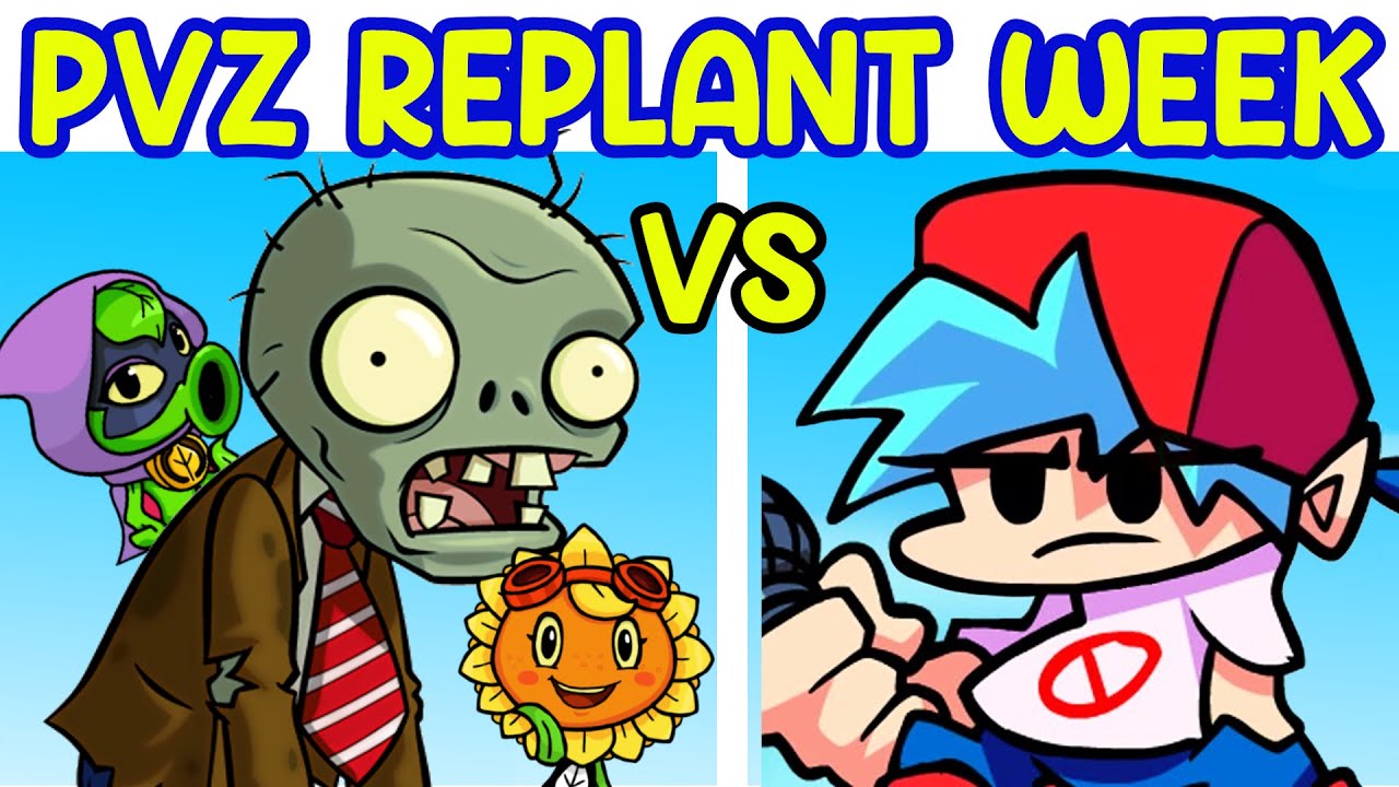 FNF VS Plants vs Zombies Replanted - Play FNF Mod Online & Unblocked