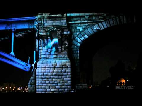 "Chronos" Light projection show by SilaSveta