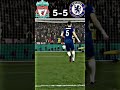 Chelsea Vs Liverpool Penalty Shootout Carabao Cup🔥 #shorts #football