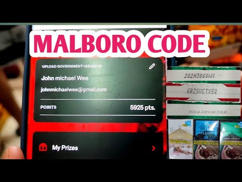 PAANO GAMITIN ANG CODE NG MALBORO AT SCAN TO WIN TO GET POINTS .SARI SARI STORE