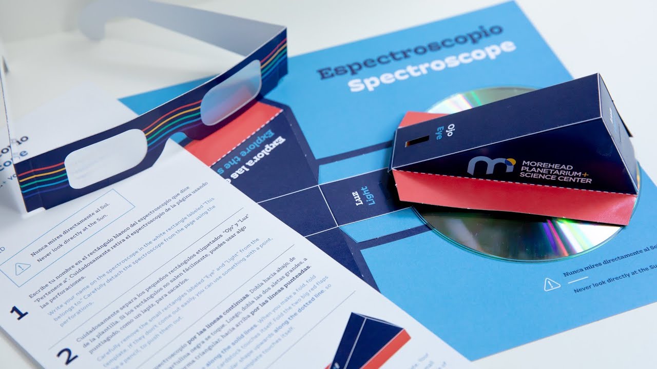 Explora las Estrellas | Construyendo y usando un espectroscopio