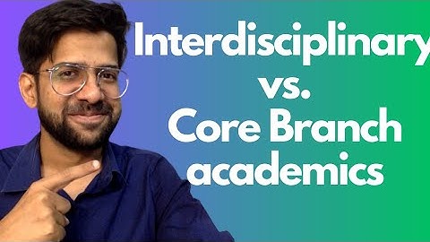 How are the M-Tech subjects in Interdisciplinary branch vs. in Core branch at IIT? Studying in IIT.