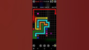 How To Solve Flow Free 11x14 Mega Mania Pack Level 311 Board Walk Through Solution Walkthrough