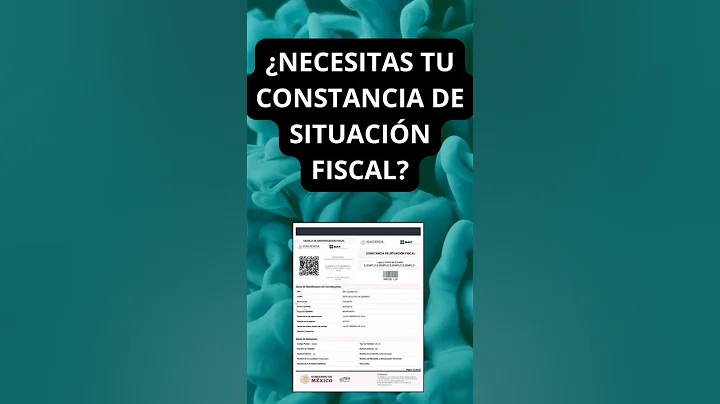 TRAMITAMOS RFC CONSTANCIA DE SITUACIÓN FISCAL SAT SOLO CON TU CURP EN MINUTOS✅️