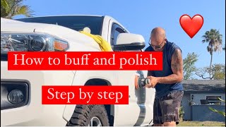 How to buff, polish and ceramic coat your car. Step by step tutorial. #cardetailing #detailing by Southwest Florida Marine Detail 166 views 1 year ago 5 minutes, 57 seconds