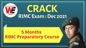RIMC Entrance Exam Preparation to Crack RIMC Exam through Online Coaching RIMC Crash Course 2022