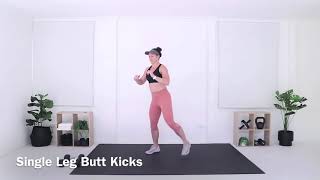 Single Leg Butt Kicks