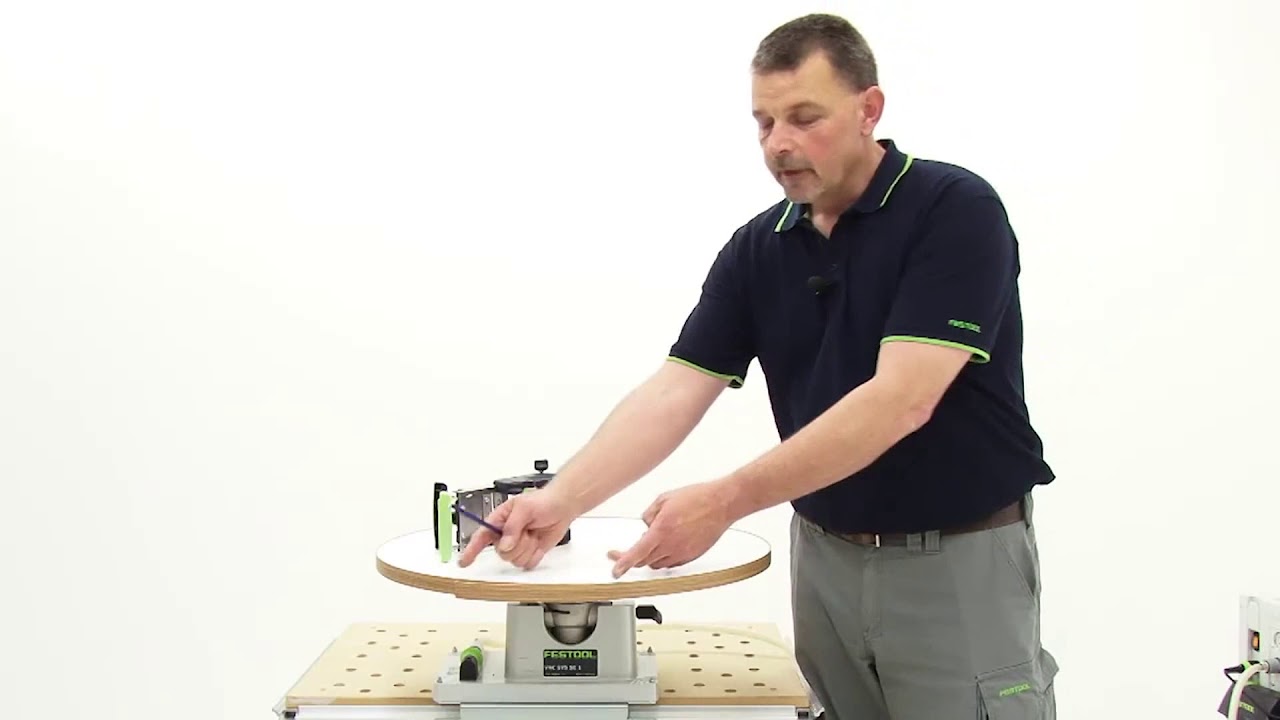 Festool Edge Bander KA 65 Circular shapes YouTube