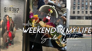 DAILY VLOG: solo date + nordstrom X skims NYC pop up shop,thai food,haul & more