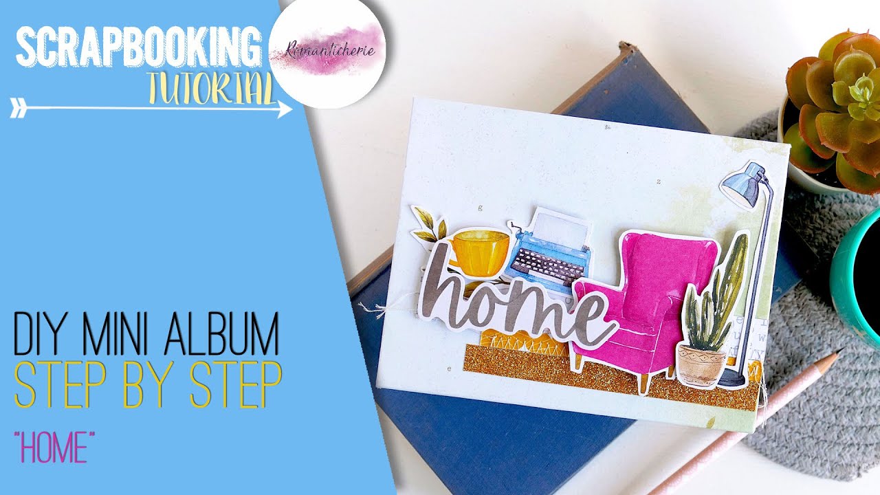 DIY Mini Album Scrapbooking - Rilegatura fai da te - Presentazione 