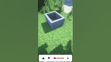 Minecraft Build Hacks Working Chair