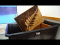 End grain cutting board with the New Zealand silver fern End grain cutting board with the New Zealand silver fern