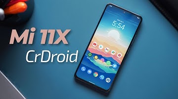 Mi 11x,Poco F3 | How To Install CrDroid With TWRP | Crdroid 8.6 With Android 12L First Look