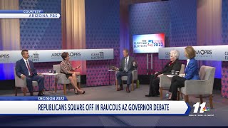 REPUBLICANS SQUARE OFF IN GOVERNOR DEBATE