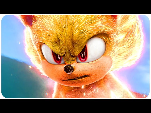 Sonic Super Sonic Fights Robotnik | Harcore Running Scene 4K ᴴᴰ class=