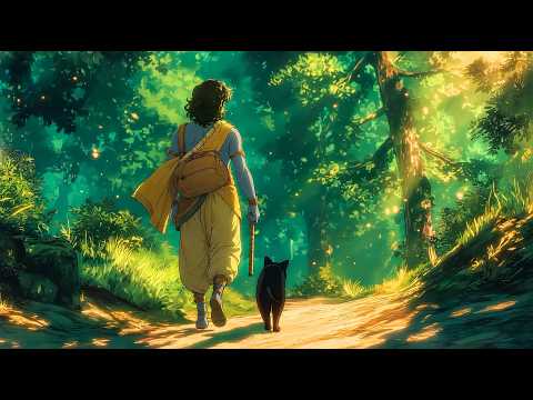 Morning with Krishna • Gentle Flute for Peaceful Mornings | Indian Classical Meditation Music