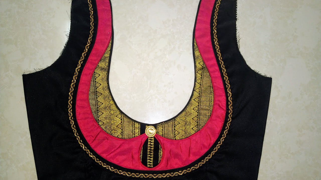 Paithani Blouse Design Patterns Back Neck Simple – Paithani Blouse ...