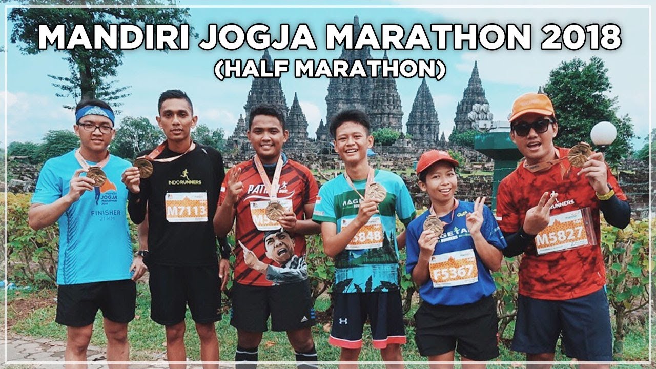 Mandiri Jogja Marathon 2018 (Half Marathon) - YouTube