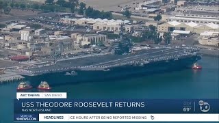 USS Theodore Roosevelt returns