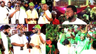 Watch As Saheed Osupa, Abu Abel, and Ibile Spray KS1 Malaika at Amuda Eko Film Launch