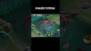 Khaleed Tutorial MlBB #shorts