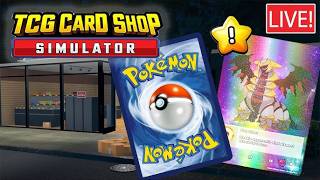 [CANLI] KİCK VE YOUTUBE DA TCG Card Shop Simulator - Pokémon CARD SHOP - BÖLÜM 10