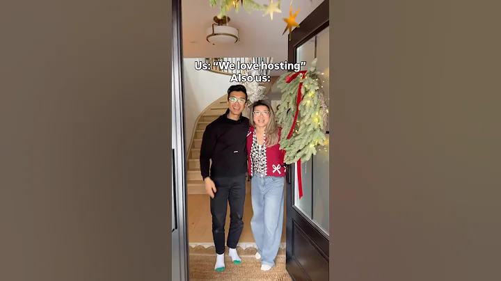 It’s not about the food or the decor. It’s about how clean your house is #hosting #couplecomedy