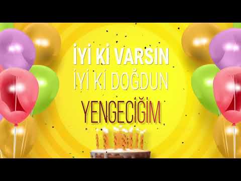 İyi ki doğdun YENGECİĞİM - İsme Özel Doğum Günü Şarkısı (FULL VERSİYON)