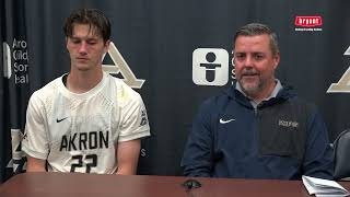 2026 Akron Zips Men's Soccer - Post-Match Press Conference vs. Army - 8.24.2026