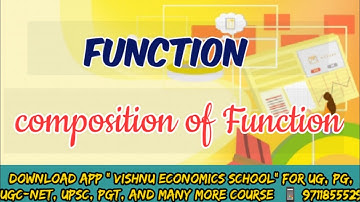 composition of Function | Function | IGNOU | mec 103 | becc  102 | delhi university | Eco h