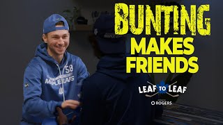 Bunting Makes Friends | Leaf to Leaf with Michael Bunting and Auston Matthews