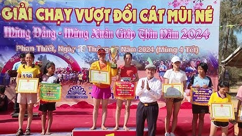 Sôi nổi giải chạy vượt Đồi cát Mũi Né