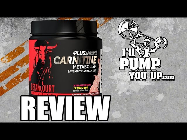 l carnitine betancourt review Betancourt Nutrition - Carnitine Plus Supplement Review & Taste Test