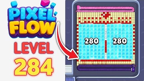 Pixel Flow Level 284 Walkthrough