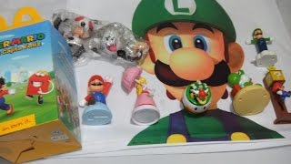 SUPER MARIO en tu cajita feliz  McDonalds 2016 - Colección completa - MAR10
