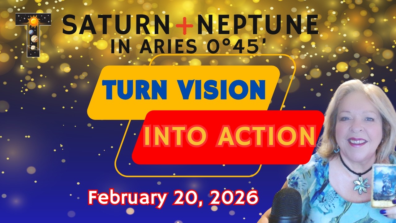 Соединение Сатурна и Нептуна в Овне 0°45’: ВОЗЬМИТЕ КОНТРОЛЬ В СВОИ РУКИ | Таро, 20 февраля