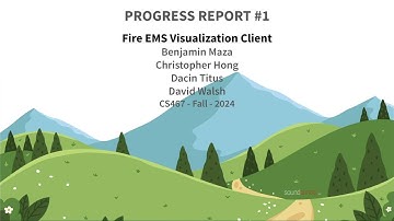 CS 467 Fire/EMS Progress Report #1