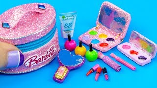 Today, I will show you 7 DIY Doll miniature make-up miniatures: min...