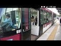 【路面電車】 熊本市電 0800形 超底床電車 熊本駅前〜熊本城・市役所前 【前面展望】…