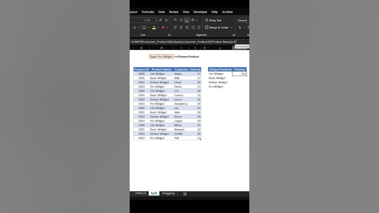 Excel quick tips what do hashtags do in excel excel shorts 