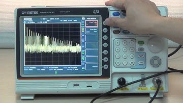 GSP-9300 How To Measure 10MHz Reference Frequency’s Harmonic Signals?