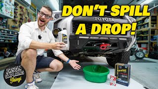 Toyota 4Runner Oil Change... Use The Right Tools!